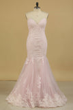 2024 Sweetheart Evening Dresses Mermaid/Trumpet With Applique And Beads