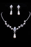 Gorgeous Alloy/Pearl With Rhinestone Women'S Jewelry Sets